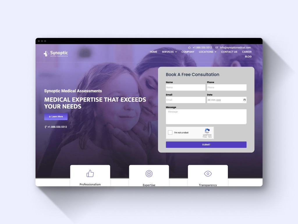 synoptic medical seo case study